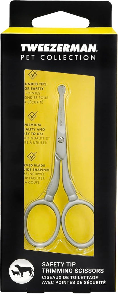 Tweezerman Pet Grooming Scissors-Rounded Tip Trimming Scissor for Dogs/Cats15