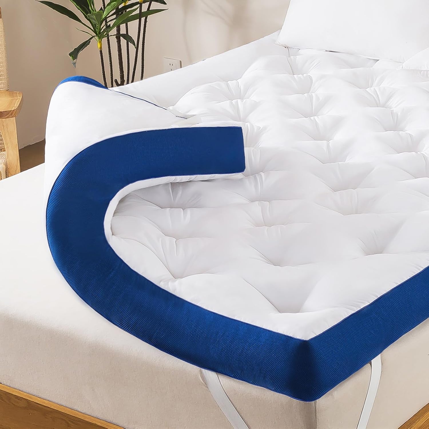 5-inch-memory-foam-mattress-topper-queen-for-back-pain-filled-with-flfuffy-soft-breathable-stuffing-thick-supportive-pillow-top-queen-mattress-topper