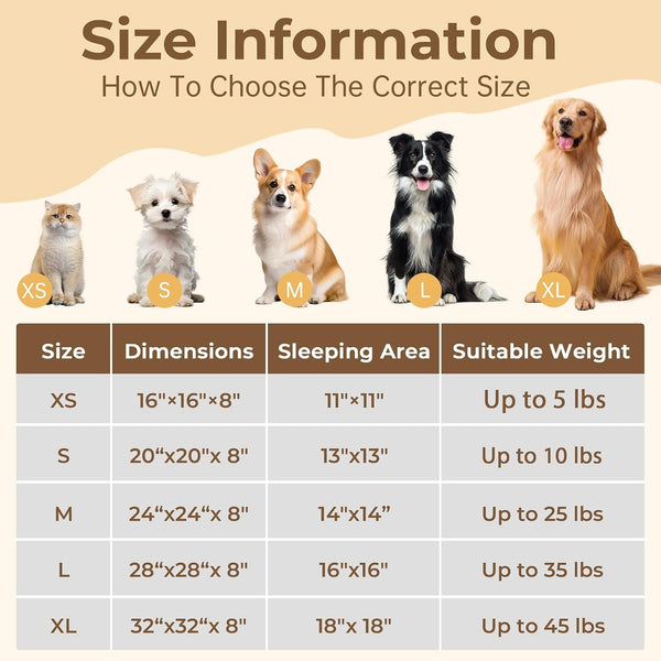 Calming Donut Dog and Cat Bed for Indoor Cats, Anti-Anxiety round Fluffy Soft Washable Small Pet Bed for Puppy and Kitten, Warming Comfortable Luxury Anti-Slip Waterproof Mute Base 20In Gray2