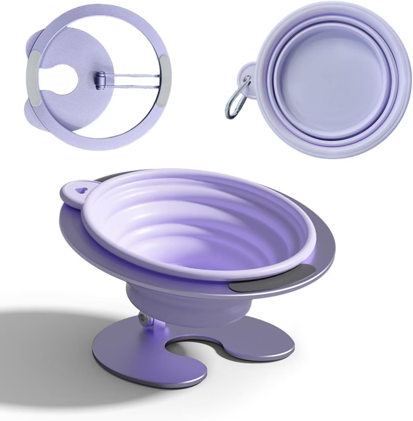 collapsible-elevated-cat-dog-food-bowl-portable-raised-pet-food-water-dish-adjustable-tilted-food-feeder-for-indoor-outdoor-cats-dogs-whisker-friendly-cat-feeding-watering-dish-for-travelling