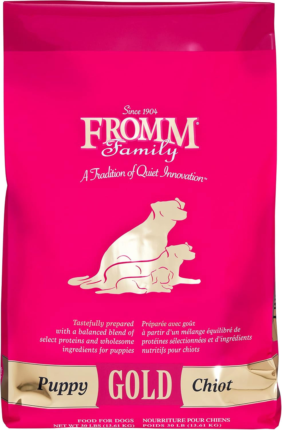 fromm-puppy-gold-premium-dry-dog-food-dry-puppy-food-for-medium-small-breeds-chicken-recipe-5-lb
