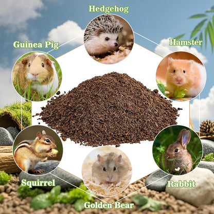 Sukh Coco Coir Hamster Bedding - Coconut Fiber Substrate for Burrowing Pets | Small Animal Litter with Odor Control for Syrian Dwarf Hamsters, Gerbils, Degus, Reptiles and Cage Habitat Enrichment6