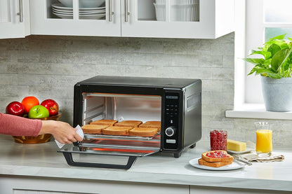 BLACK+DECKER Crisp 'N Bake™ 6-Slice Digital Air Fry Toaster Oven | Digital Air Fry Oven with 8 Cooking Functions, Touch Controls and Room for a 12-Inch Pizza.4