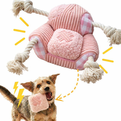 Large Squeaky Dog Toys, Tough Plush Lobster with Rope Tug of War for Puppy, Small, Medium, Large Dogs, Interactive Stuffed Chew Toy to Keep Them Busy10