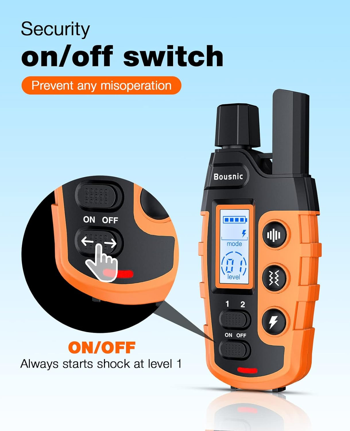 bousnic-dog-shock-collar-3300ft-dog-training-collar-with-remote-for-5-120lbs-small-medium-large-dogs-rechargeable-waterproof-e-collar-with-beep-1-8-vibration1-16-safe-shock1-99-orange
