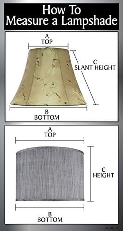 40208-12, Two Pack, 21" High Transitional Ceramic Table, Hardback Empire Shaped Lamp Shade in off White, 12.5" Wide, Dark Blue3