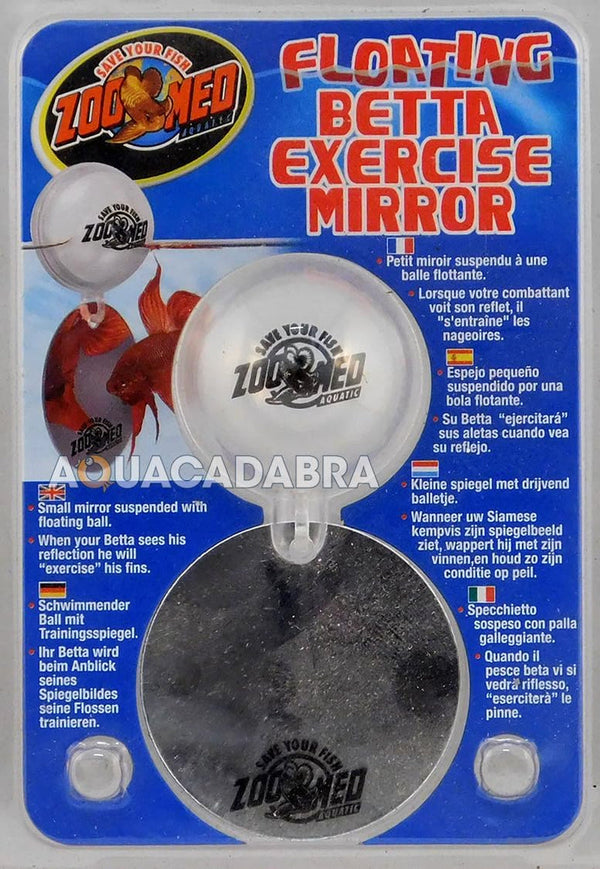 Zoo Med Floating Betta Exercise Mirror White 2 Oz.1