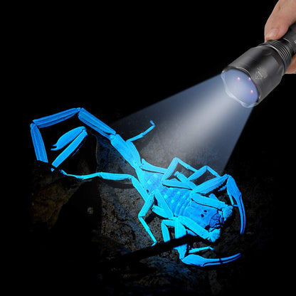 S3 365Nm UV Flashlight with 3 Leds | Powerful Blacklight, Pet Urine Detection, Resin Curing, Rocks, Scorpion5