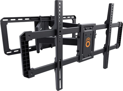 Maxmotion TV Wall Mount for Large Tvs 42" to 90" - Full Motion Has Smooth Swivel, Tilt, & Extension - Universal Design Works with Samsung, Vizio & More - Includes Hardware & Drill Template1