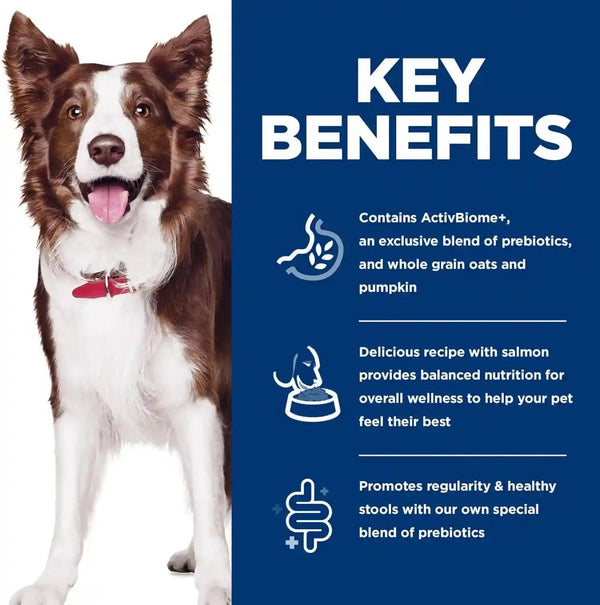 Hill'S Science Diet Adult 1-6 Perfect Digestion Dry Dog Food | #1 Veterinarian Recommended, Salmon, Whole Oats, & Brown Rice, 22 Lb. Bag4