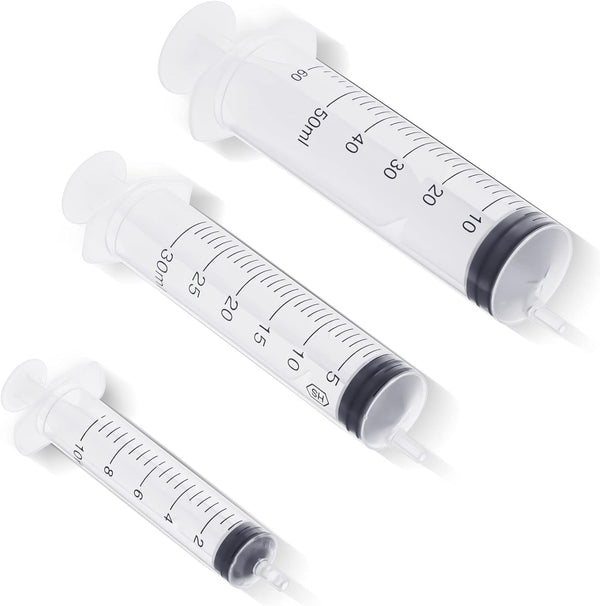 7 Pack Tube Feeding Kit, 8 FR Tubes & Syringes for Puppy Lamb Kitten | Whelping Newborn Care, Bulb Syringe Included, Goat Kid Foal Piglet Compatible, 10Ml 30Ml 60Ml Syringes2