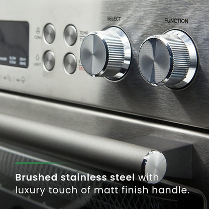 10-In-1 Smart Air Fryer - Extra-Large Convection Countertop Toaster Oven - Brushed Stainless Steel Finish - 26.3 QT/25 L2