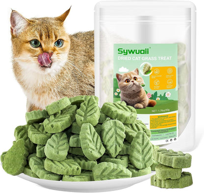 100G/3.52Oz Cat Grass Treats, Cat Grass Teething Stick for Hairball Remove and Teeth Cleaning, Edible Cats-Grass Stick Snack12
