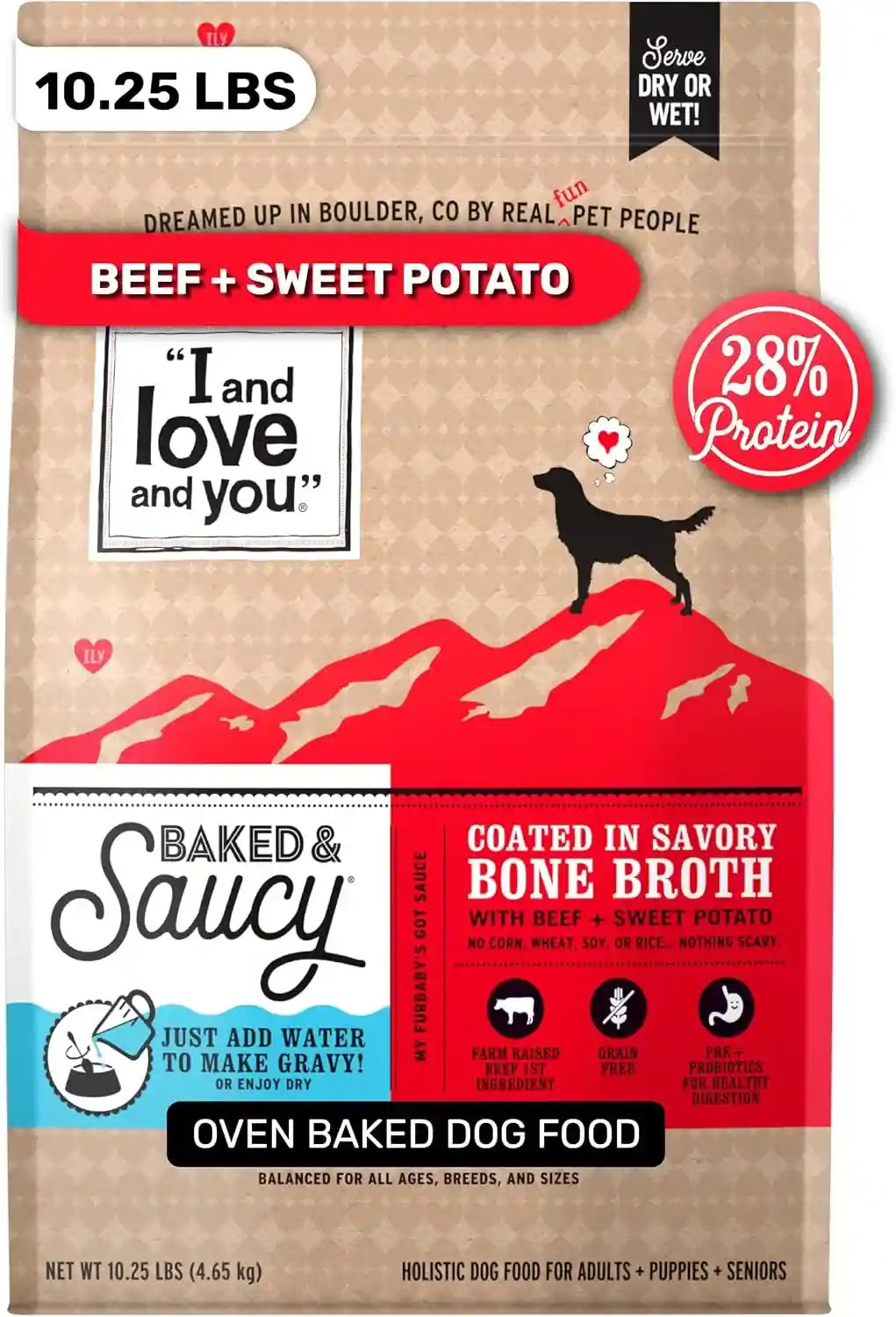 i-and-love-and-you-baked-saucy-dry-dog-food-with-gravy-coating-beef-sweet-potato-recipe-grain-free-prebiotics-probiotics-real-meat-no-fillers-4-pound-bag