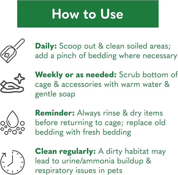 ECO BEDDING 99% Dust-Free Paper Bedding for Small Pets and Birds, Eco Natural, 1.5 Lb - Safe, Clean, Ideal Nesting & Burrowing Material for Comfort7