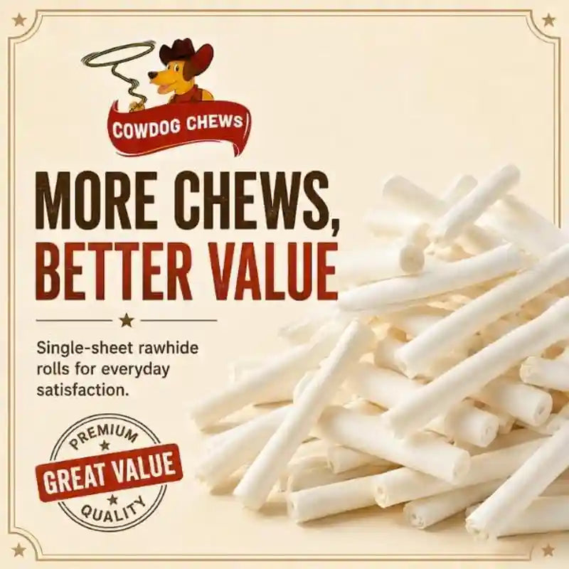 cowdog-chews-5-6-inches-rawhide-retriever-roll-chewing-dog-treat-100-natural-natural-grass-fed-livestock-sourced-50-pack