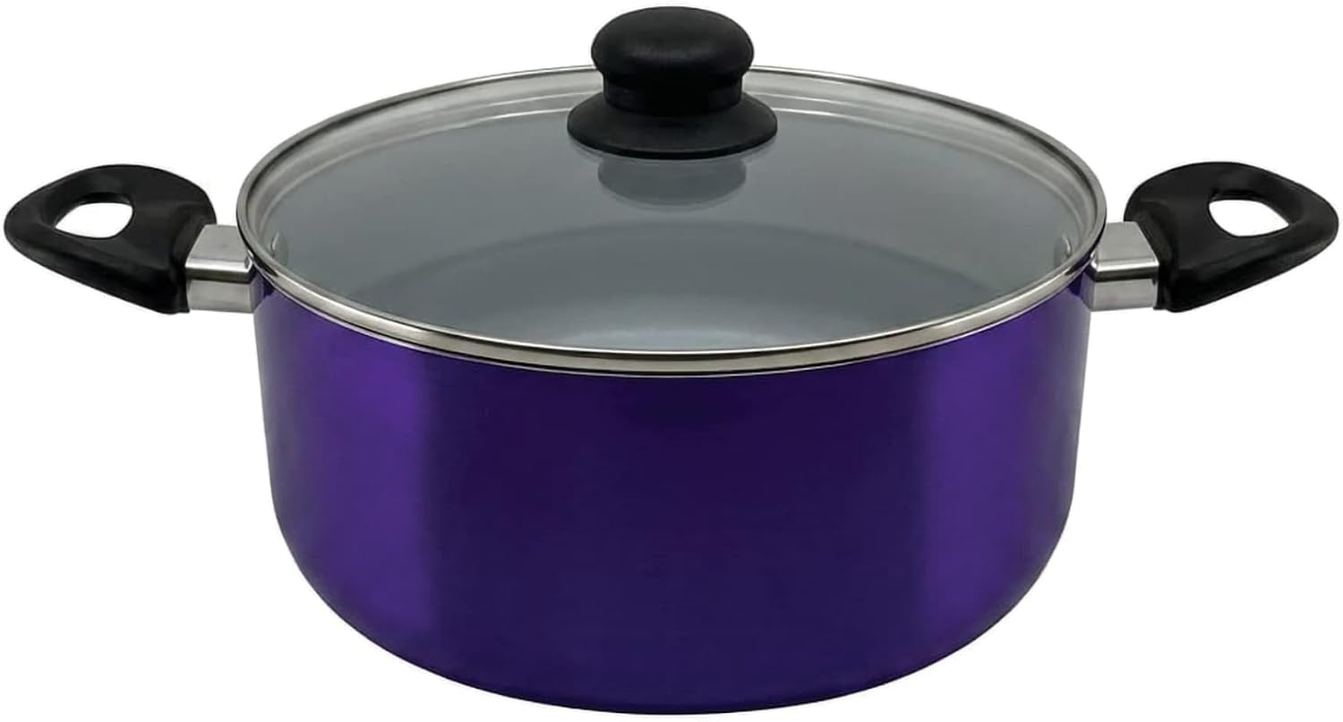 20-piece-ceramic-metallic-cookware-set-nonstick-amethyst-20-piece-cookware-set-with-ceramic-nonstick-interiors-glass-lids-utensils-strainer-pads-and-griddle-pan