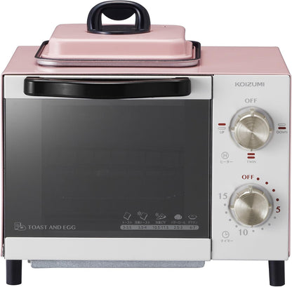 Toaster Oven with Fried Eggs Function KOS-0703 (Pink)2