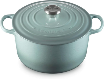 Le Creuset Enameled Cast Iron Signature Deep round Oven, 6.5 Qt., Sea Salt1