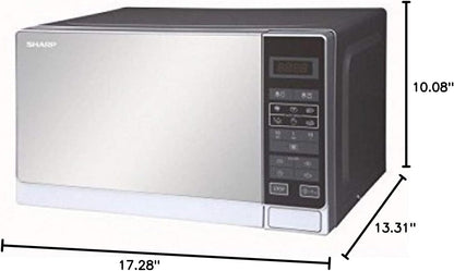 R-20MT 20-Liter 800W Microwave Oven, 220 Volts (Not for USA)3
