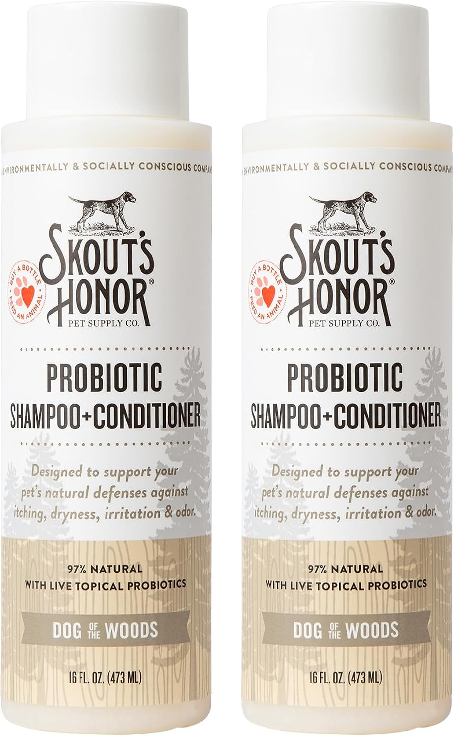 skouts-honor-probiotic-dog-shampoo-and-conditioner-dotw-16-oz-hydrating-natural-2-in-1-for-itchy-skin-microbiome-friendly-with-avocado-oil-omega-3s-paraben-sulfate-free