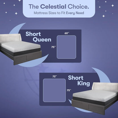 10 Inch RV Short Queen Mattress, Made in the USA, Certipur-Us®, Oeko-Tex®, and Fiberglass-Free™ Certified Cooling Memory Foam Camper Bed - Medium5