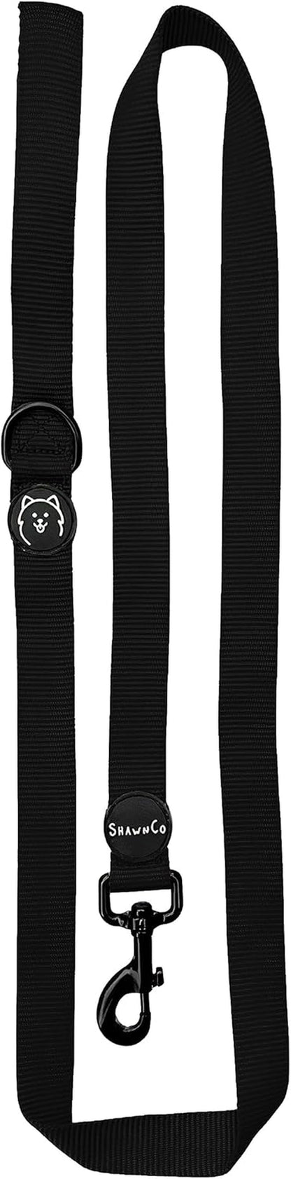 Shawnco Dream Walk Dog Leash- Premium, Nylon Pet Leash with Soft Neoprene Handle for Small, Medium and Large Dogs (ICY Lilac, M/L 6FT W/ 2 Handles)10