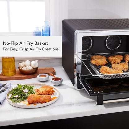 Kitchenaid Dual Convection Countertop Oven W/Air Fry and Temp Probe, KCO224 | No-Flip Air Fry Basket and 360° Air Fry System, 12 Preset Cooking Modes, Even-Heat Technology, Includes 9X13 Inch Baking Pan3