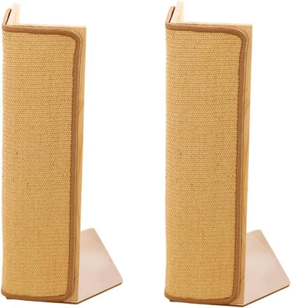 SHENGOCASE 2-Pack 24.5" Tall Sofa Couch Corner Cat Sisal Scratcher, Scratching Post,Scratch Post, Couch Protector, Replaceable Scratch Pad Mat1