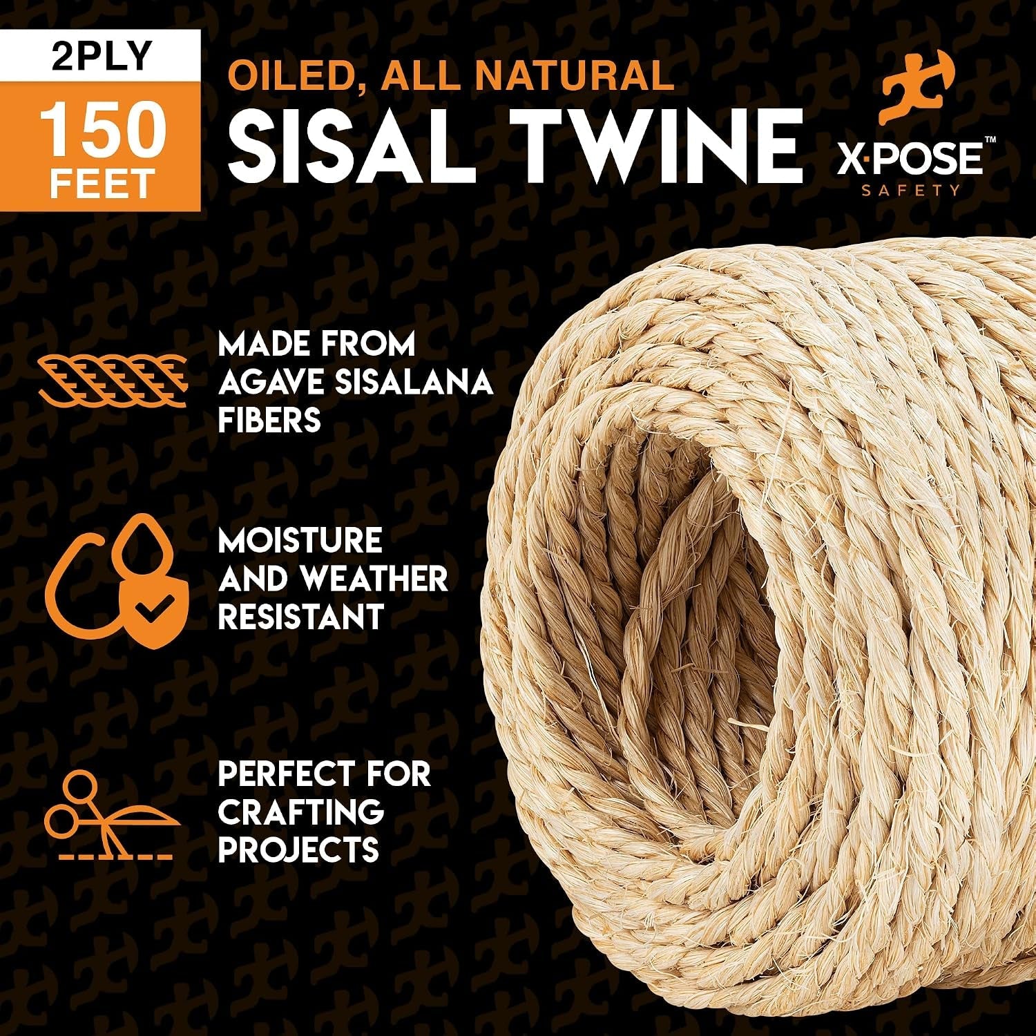 sisal-twine-2-ply-thin-natural-fiber-rope-on-spool-for-cat-scratching-post-cat-tree-replacement-parts-pet-toy-decorative-cordage-pole-wrap-150ft