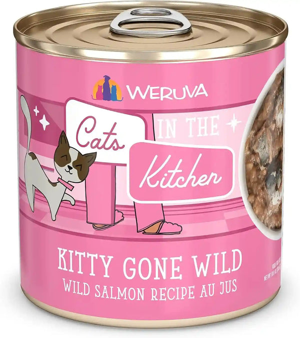 Weruva Cats in the Kitchen, Kitchen Cuties Variety Pack, Wet Cat Food, 3.2Oz Can (Pack of 12)21