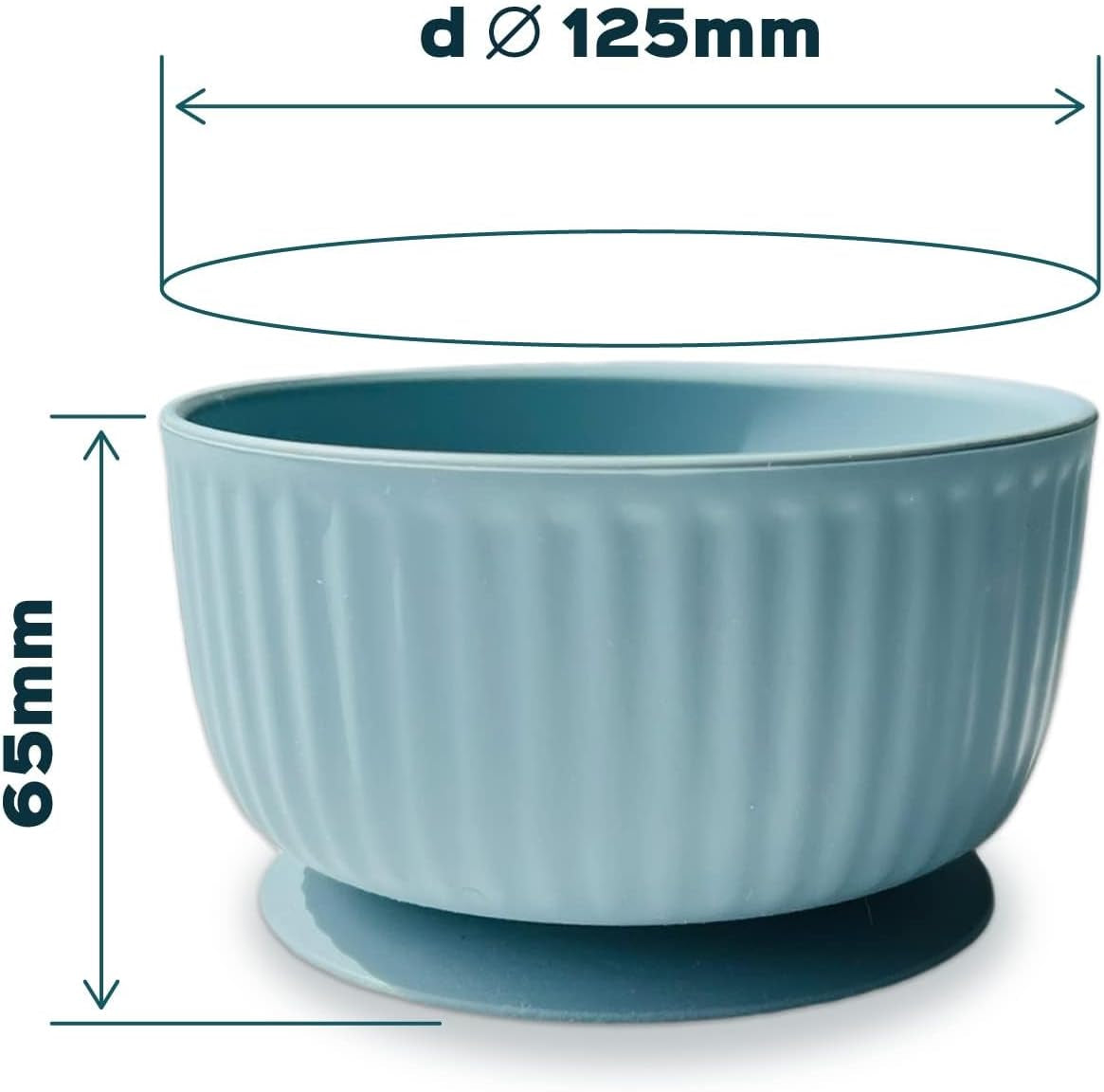 cat-bowls-with-suction-cup-13-oz-elevated-silicone-pet-dish-with-non-slip-bottom-for-dry-food-wet-food-and-water-light-grey