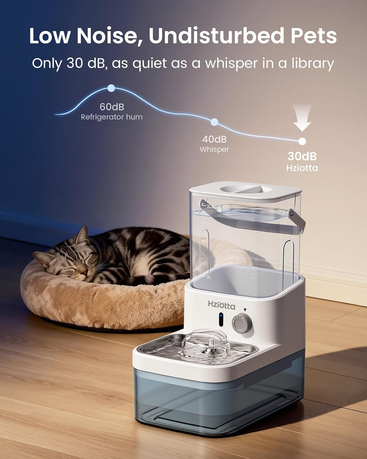 wastewater-separation-cat-water-fountain-no-filter-pump-wireless-stainless-steel-indoor-outdoor-pet-use-save-56-year-radar-sense-3l-2-7l-dual-tanks-4000mah-battery-30db-time-setting