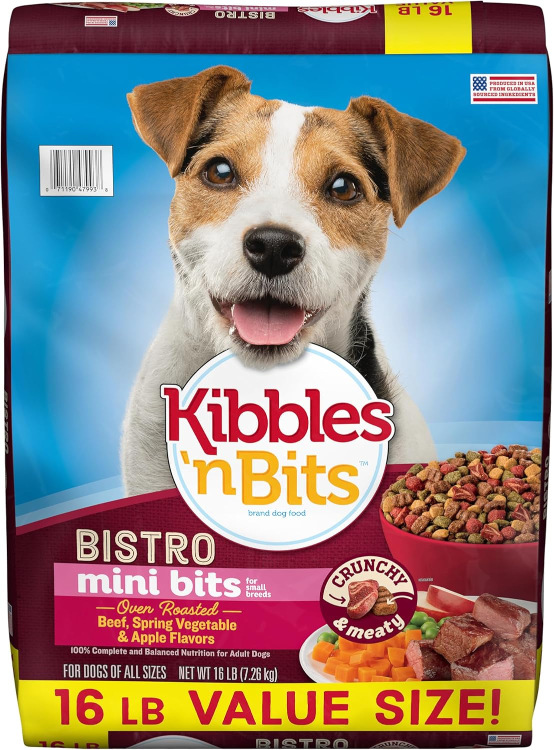 kibbles-n-bits-bistro-mini-bits-small-breed-dry-dog-food-oven-roasted-beef-spring-vegetable-apple-flavors-for-adult-dogs-16-lb-bag