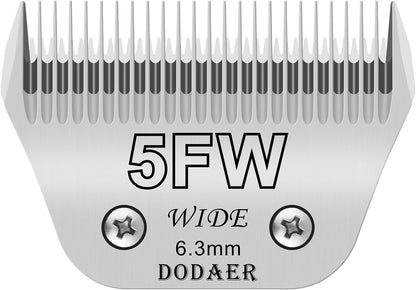 7FC Dog Grooming Ceramic Blades,Compatible with Andis,Oster A5,Wahl KM10 | Size 7FC Detachable Ceramic Blade 1/8-Inch 3.2MM Cut Length,3 Pack14