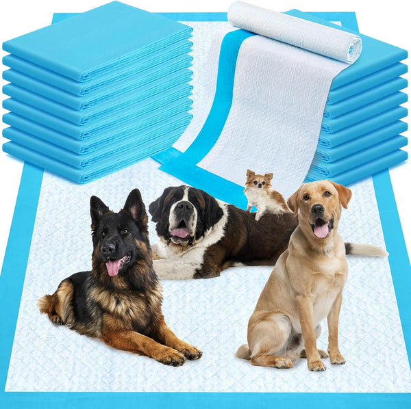 Pee Pads for Dogs 36"X48" 40 Count, Puppy Pads Extra Large, Disposable Thicken Pet Training Pads for Cats Doggie Rabbits, Incontinence Underpads Ultra Absorbent & Quick-Dry, Leakproof Potty Pads1