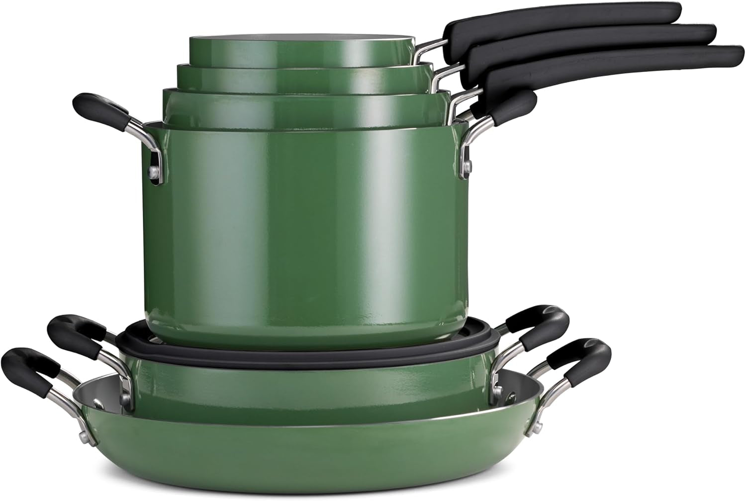 ceramic-non-stick-11-piece-nesting-pots-and-pans-set-green-stackable-kitchen-cookware-set-with-lids-dishwasher-and-oven-safe