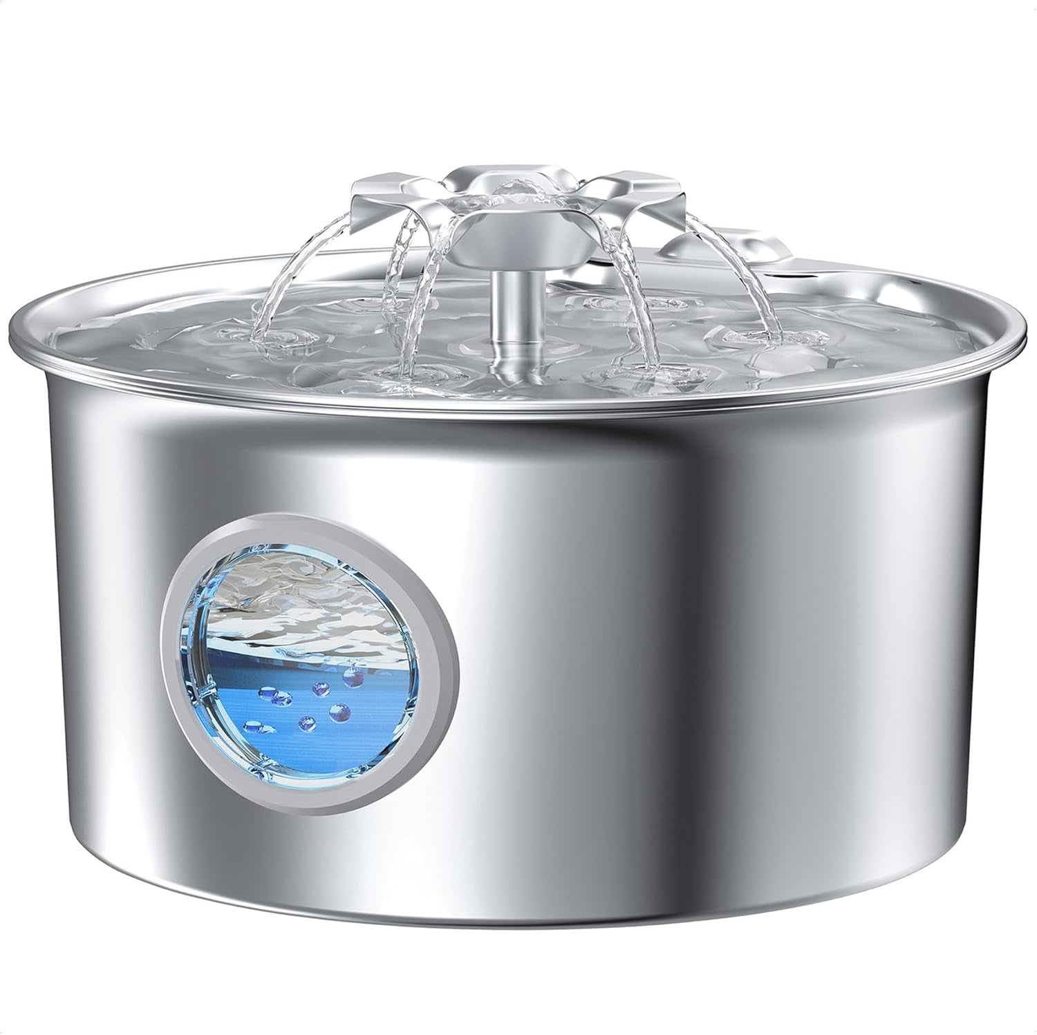 stainless-steel-cat-water-fountain-88oz-2-6l-cat-fountain-for-drinking-pet-water-fountain-for-cats-inside-with-flower-quiet-cats-dispenser-kitty-drinking-fountains-indoor-for-pets-small-animals