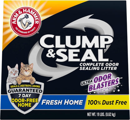 ARM & HAMMER Clump & Seal Cat Litter, Fresh Scent 14Lb16
