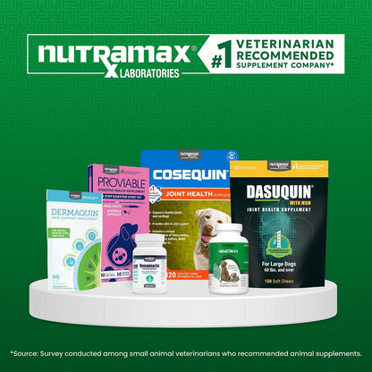 Nutramax Dermaquin Dog Supplement, Support for Itchy Skin, Soft Chews, 60Ct8