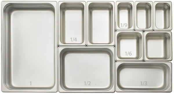 SPH2 44198 Size Pan 2 1/2" (NSF), Stainless Steel, Medium | Dishwasher Safe, Heavy-Duty, Reinforced Corners, Great for Steam Tables, Buffets, Catering and Food Preparation3