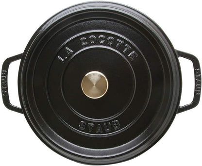 STAUB round Dutch Oven 4-Quart Matte Black2