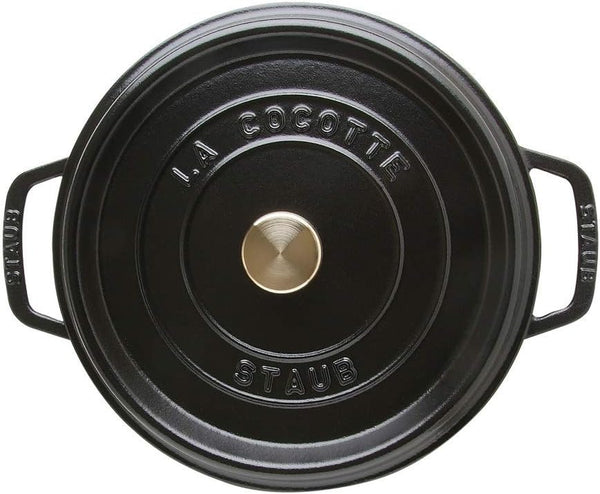 STAUB round Dutch Oven 4-Quart Matte Black2