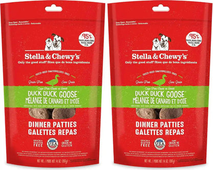 Stella & Chewy'S Freeze-Dried Raw Dinner Patties - Beef Recipe - High Protein Grain-Free Puppy & Dog Food - Perfect for Picky Eaters - 25 Oz25