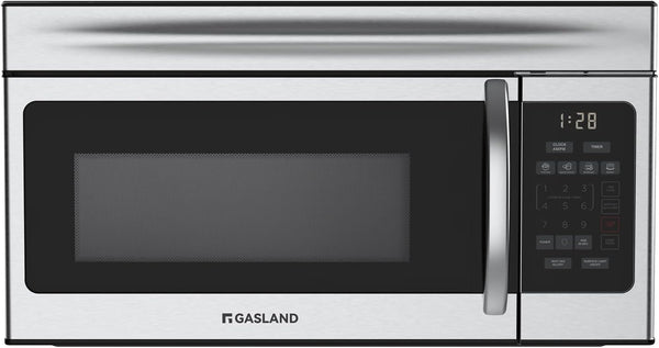 30 Inch Over-The-Range Microwave Oven, 1.7 Cu.Ft Large Capacity Fits Family Dishes, 1000W with 10 Power Levels, One-Touch Cooking, 300 CFM, LED, 2-Stage Cooking over Stove Microwave, Silver1