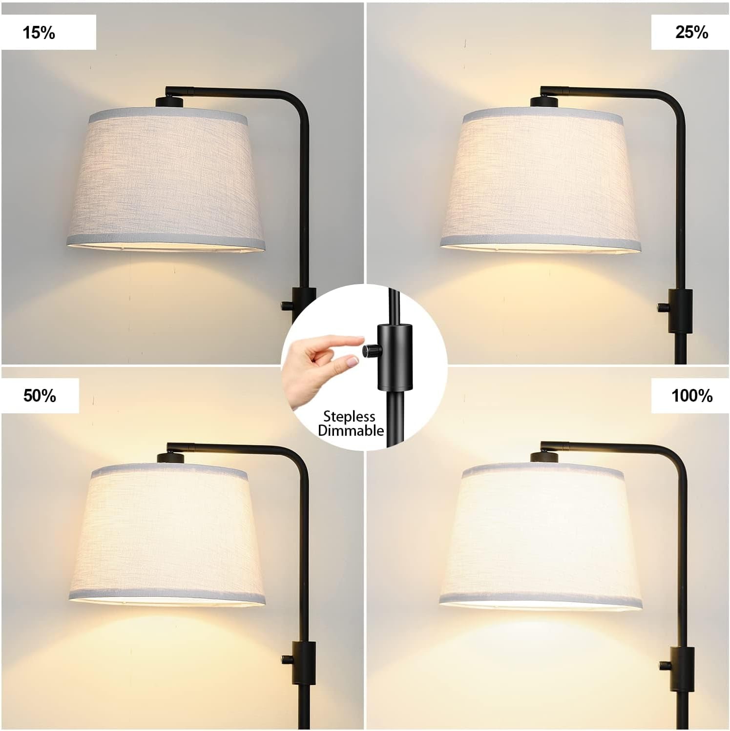 upgraded-dimmable-floor-lamp-1000-lumens-led-edison-bulb-included-arc-floor-lamps-for-living-room-modern-standing-lamp-with-linen-shade-tall-lamp-for-bedroom-office-dining-room-black