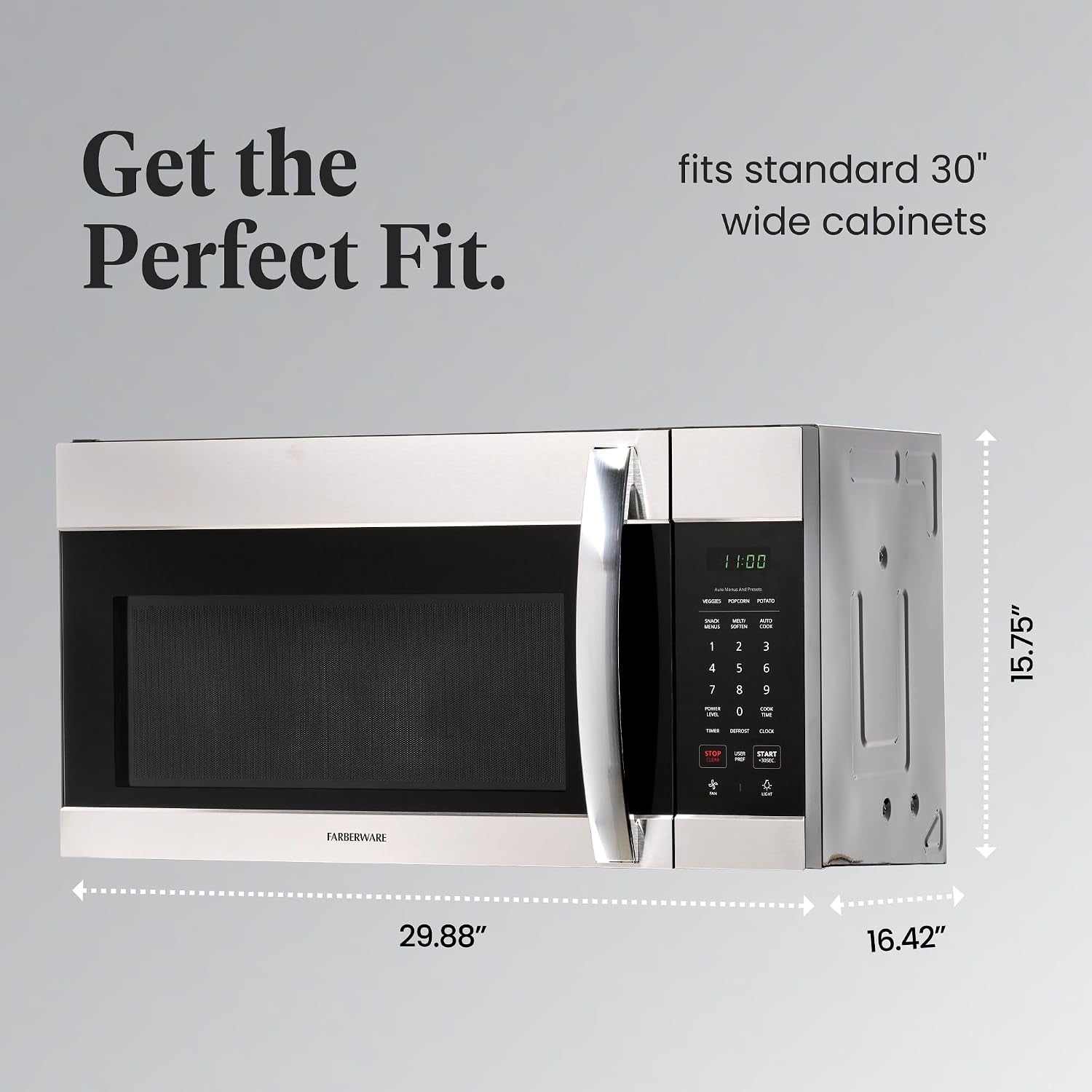 1-7-cu-ft-over-the-range-microwave-oven-1000-watts-power-auto-cook-settings-defrost-easy-clean-and-child-safety-lock-stainless