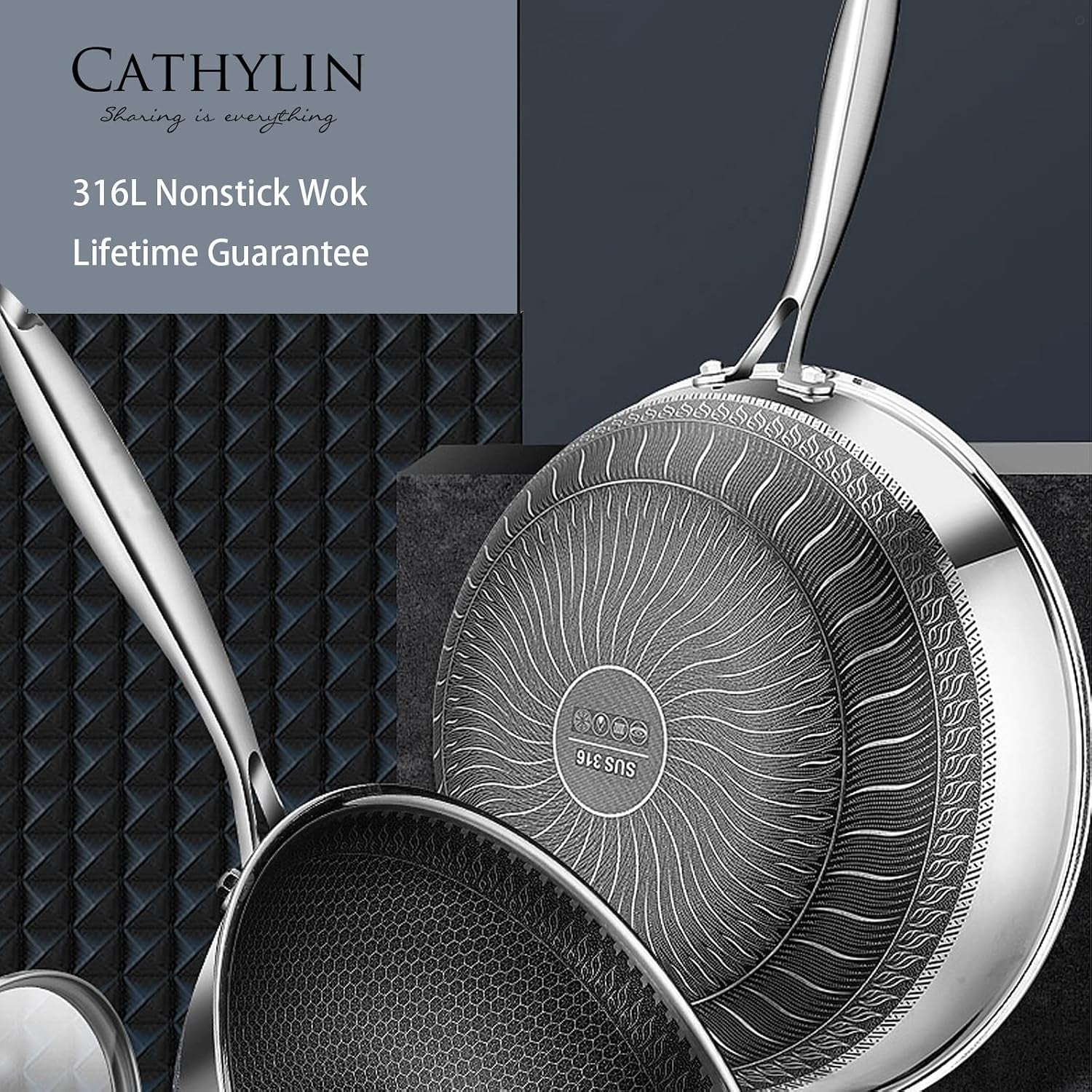 12-5-316l-stainless-steel-honeycomb-non-stick-wok-pan-stir-fry-wok-with-lid-skillet-with-stay-cool-handle-pfoa-free-suitable-for-induction-ceramic-electric-and-gas-cooktops