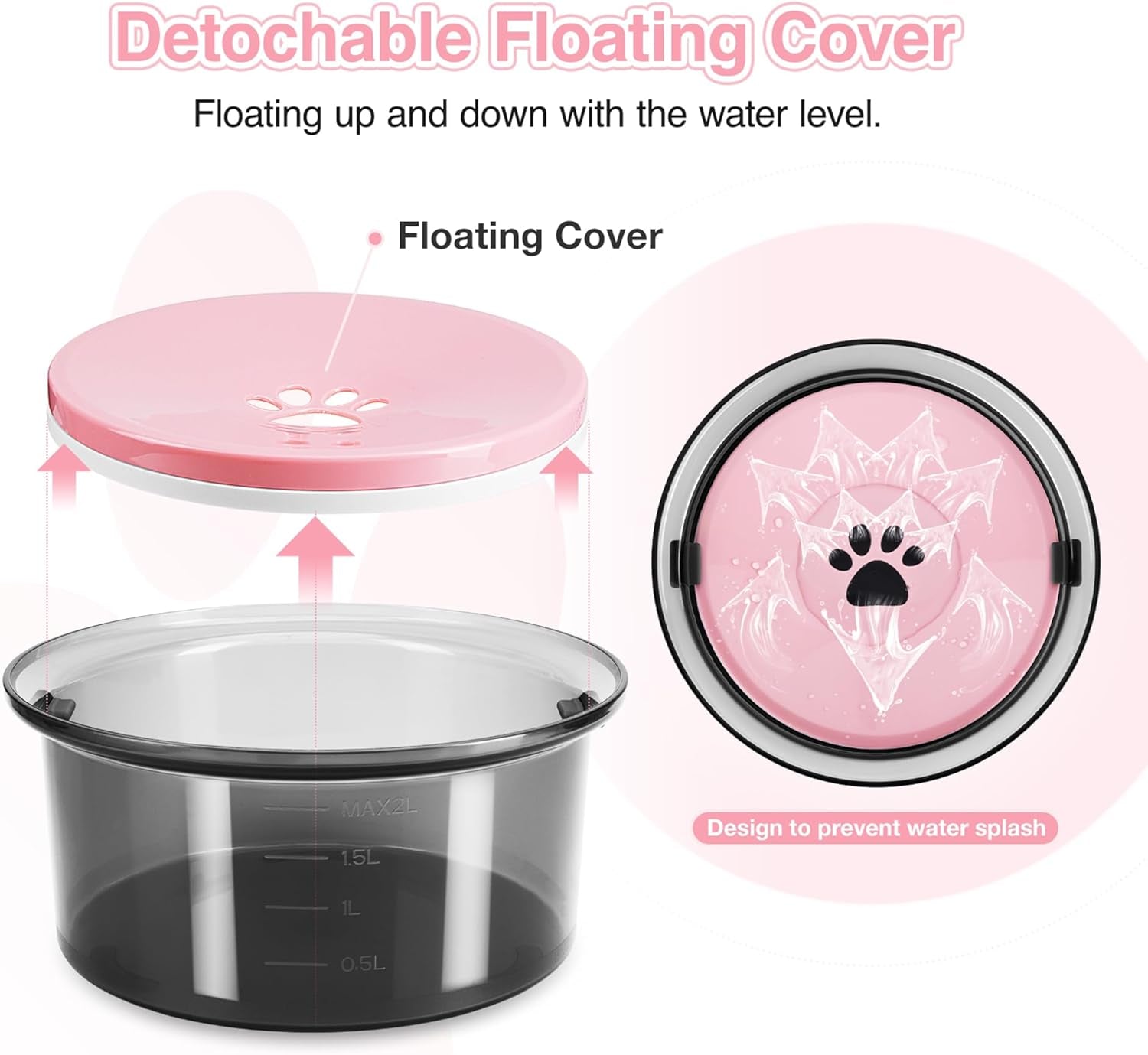 2l-dog-water-bowl-no-spill-70oz-large-spill-proof-dog-water-bowl-reduce-refill-slow-drinking-water-bowl-anti-splash-no-mess-pet-water-bowl-for-vehicle-outdoor-indoor-pink