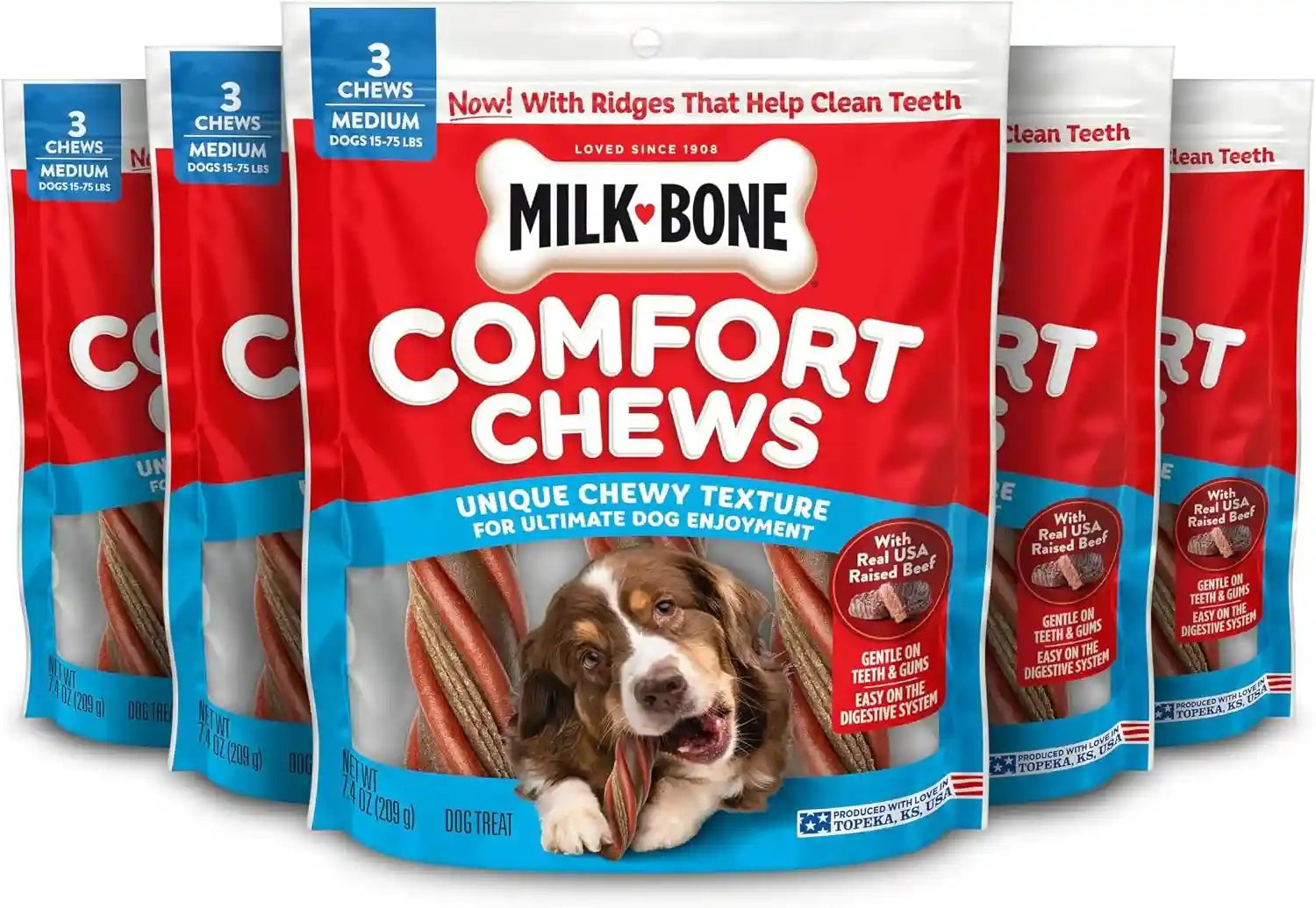 milk-bone-comfort-chews-unique-chewy-texture-real-beef-16-dog-chews-40-8-oz-bag-for-dogs-15-75-lbs-rawhide-free-dog-chews-made-with-real-beef
